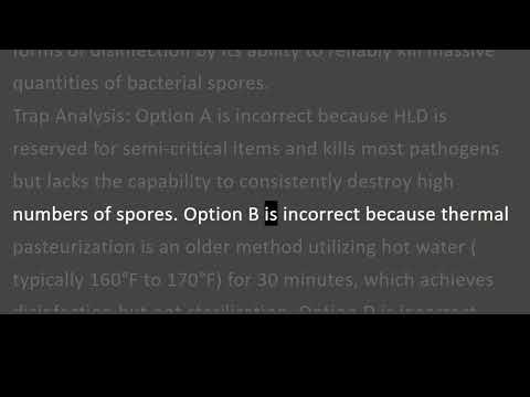 Chapter 9 Disinfection | Practice Exercise