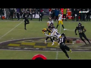George Pickens makes a beautiful catch vs. Ravens