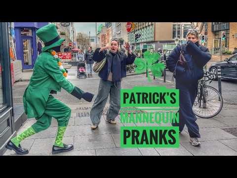 ☘️Patrick’s Mannequin Alive!Pranks