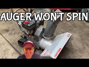 This 30 Year Old Craftsman Snowblower Needed EMERGENCY Surgery!