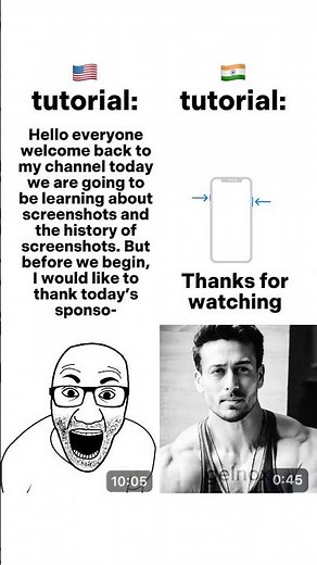 USA vs Indian Tutorials Meme