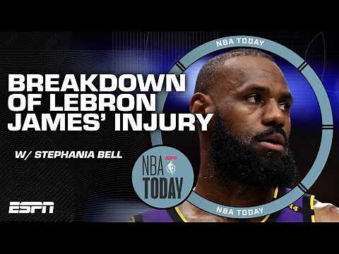 Breaking down LeBron James' sciatica injury: 'Pain, burning & numbness' - Bell | NBA Today