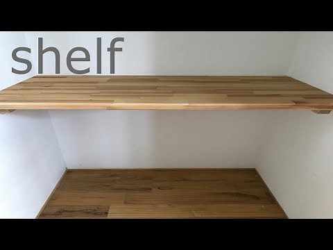 【DIY】クロス壁に棚を取り付けてみた。簡単で便利な収納方法