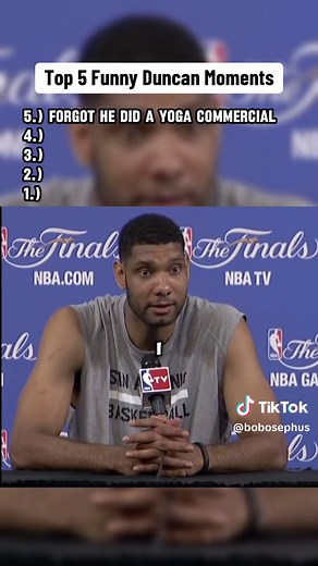 Top 5 Funny Tim Duncan Moments