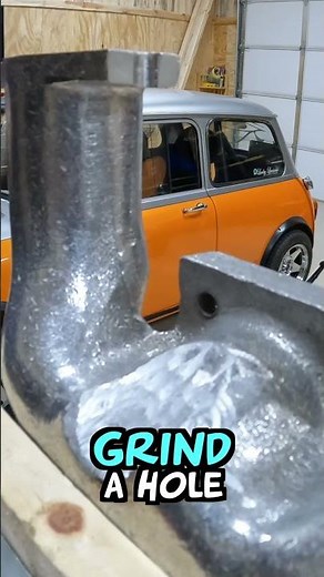 Unusual Intake Manifold Modification - Vintage Mini Cooper