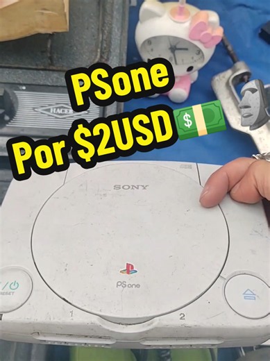 PSone rescatada en tianguis por $2 USD: dónde encontrarla y qué revisar