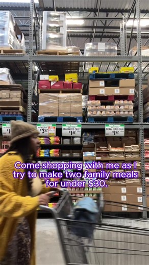 Inexpensive Family Meals for Under $30