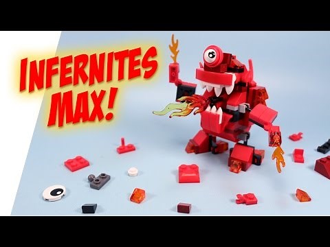 Lego Mixels Series 4 Infernites Max Meltus Flamzer & Burnard Opening