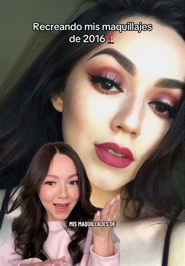 ¿Prefieres el maquillaje de 2016 o 2026? ✨Recreando mis maquillajes de 2016 // 2016 makeup tutorial #makeuphacks #creatorsearchinsights