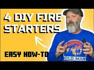 DIY Fire Starters 4 Easy & Cheap Ways to Light A Fire!