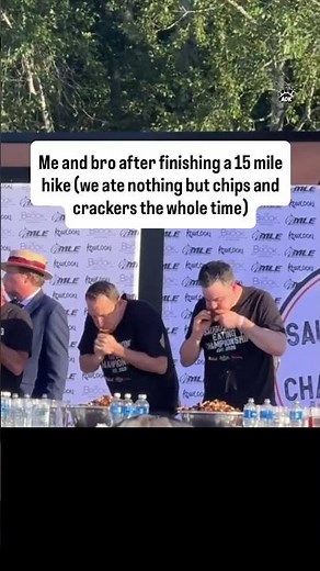 Nobody Does it Quite Like Joey Chestnut... - The Adirondack Tool Co. #adirondacks #eatingchallenge