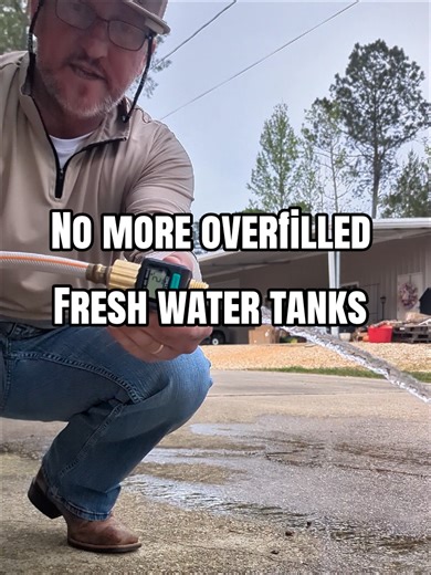 @RESTMO Digital Water Flow meter #waterflow #gallons #rvlife #camping #flowmeter