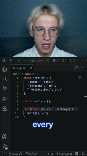 Build objects in a new way🔥#JavaScript