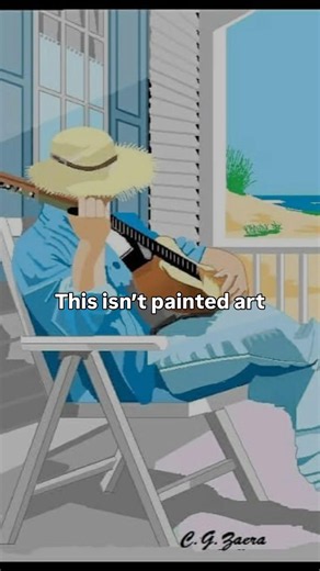 Most people saw Microsoft Paint as a basic computer program. #art