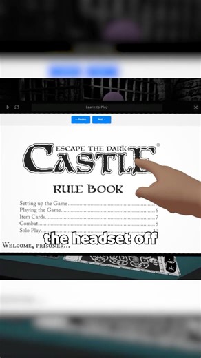 Learning Board Games in VR… a Nightmare? 🤔 #VR #BoardGames #Shorts