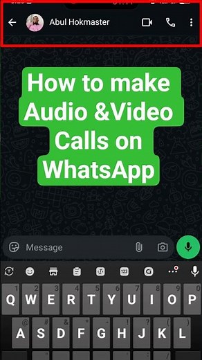 WhatsApp Video vs. Audio Calls: How to Start in Seconds! ✨ #whatsapp #preyophonie
