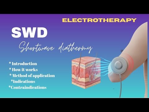 SWD (Short Wave Diathermy) explained 🔥Physiotherapy students topic in short..