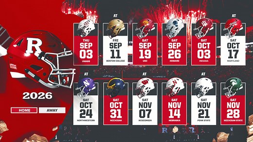 2026 Football Schedule Released - Rutgers University Athletics