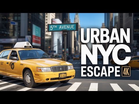 Virtual Urban Escape: Walking Down 5TH AVENUE NYC (4K)
