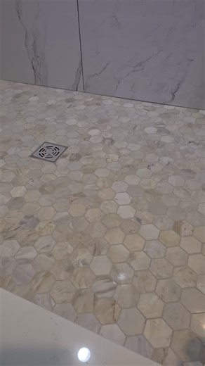 One of the most common mistakes “contractors” make when building a shower pan is creating an incorrect drain slope. Because of this, water drains slowly or sometimes doesn’t drain at all. This is a very common issue, and many clients contact us to fix this defect. When I finish a project, I always make the correct slope and personally test the water flow before handing over the work. My advice is to always hire trusted professionals, for example, contractors like us 🙂 so you don’t end up paying