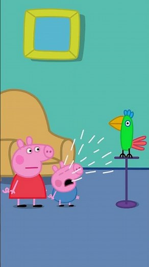 George! Say Something #funny #animation #peppapig #cartoon #xuhuong #funny #humour #doublage