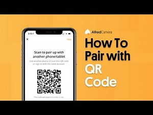 Alfred Tutorial - How to pair with QR code