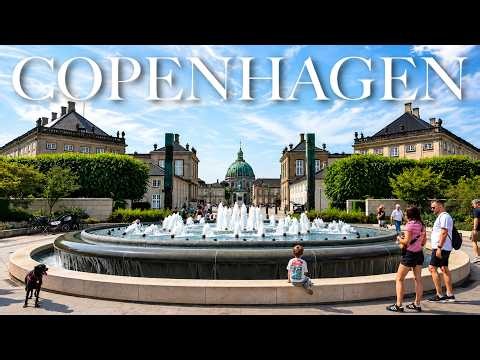 🇩🇰 Copenhagen in Summer | Walking Tour Through Denmark's Beautiful Capital