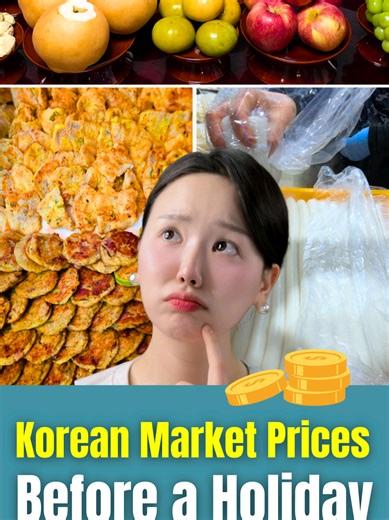 Korean Market Prices Before Lunar New Year Seollal