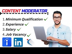 Content moderator job Qualification, Salary, Experience | Content Moderator job vacancy