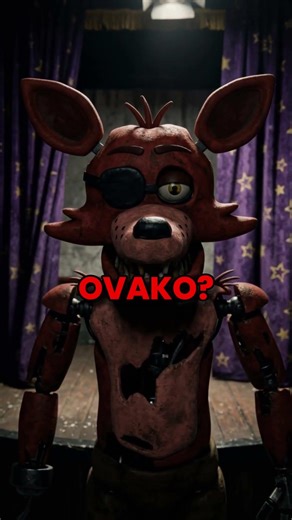 Zašto Foxy u FNAF filmu zvuči kao ODRASLI MUŠKARAC?!