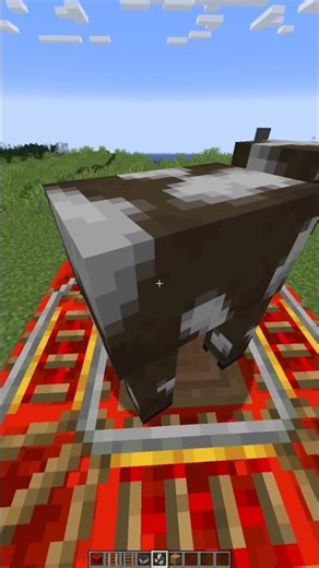 Tuto pour faire accélerer les wagons sur Minecraft java sans mods .⚡ #minecraft #java #vanilla