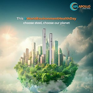 24 reactions | We’re not just imagining a greener future—we’re building it, one sustainable innovation at a time. APL Apollo is committed to making the world better for generations to come, as we believe in, ‘be the change you want to see in the world.’ Choose our products and a better tomorrow, this World Environment Health Day. #APLApollo #WorldEnvironmentHealthDay | APL Apollo Tubes Limited | Facebook