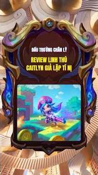 Review of the Tiny Arcade Caitlyn Little Legend released in Teamfight Tactics Patch 16.4 #dtcl #t...