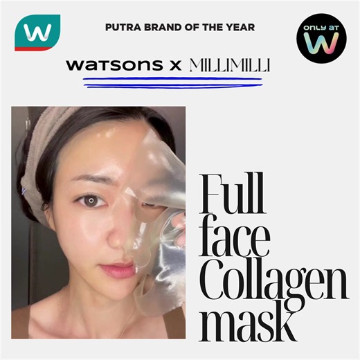 [ONLY AT WATSONS | MILLIMILLI] Target your skin concerns with the perfect mask! 🎯✨ From brightening to firming, lifting, and pore care, each mask from Millimilli is crafted to deliver visible results with advanced skincare technology. Get yours now at #WatsonsMalaysia STORES & ONLINE! 🛍 💰 Redeem RM3 in-store voucher in W Rewards*! 👉🏻 https://bit.ly/RedeemYourRM3Voucher 𝐒𝐢𝐠𝐧 𝐔𝐩 𝐟𝐨𝐫 𝐎𝐮𝐫 𝐍𝐞𝐰𝐬𝐥𝐞𝐭𝐭𝐞𝐫𝐬 👉🏻 https://bit.ly/SignUpNewsletterNow *Terms and conditions apply. Whi