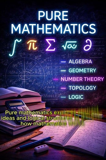 Mathematics has 2 main branches.