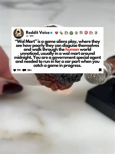 Aliens' Midnight Game at Walmart