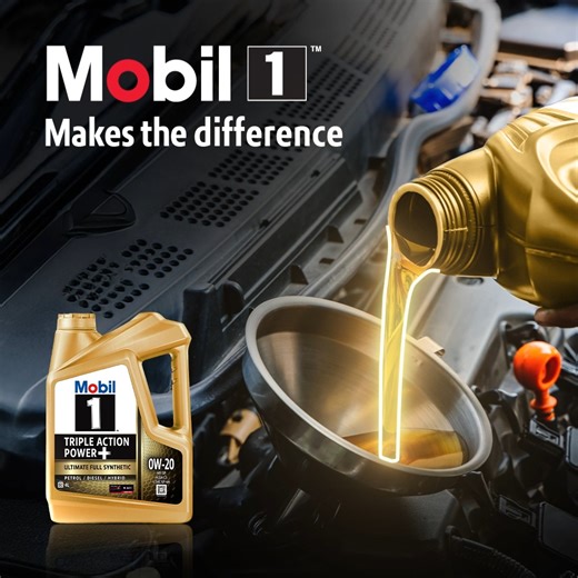 Not all engines deserve it, but yours does. Mobil 1 delivers high-end protection and next-level performance, meeting the latest industry standards to keep you ahead of the curve. #Mobil1 #Mobil #PremiumPerformance #HighEndProtection #EngineCare #DriveTheDifference #Mobillubricants #EngineProtection #PerformanceMatters #AutoCare #CarMaintenance #DriveWithConfidence #APISQStandards | McLarens Lubricants Ltd