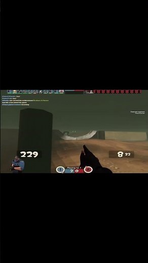 How Fat Scout Heavy Subclass gameplay in TF2 looks like