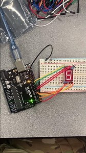 Direct Control - Seven Segment Control (Clock) #arduino #arduinoproject