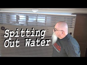 Window Air Conditioner Spitting Out Water