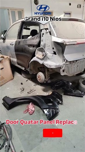 i10 Nios Accident Repair | Door Replace + Quarter Panel Work 🔧🔥