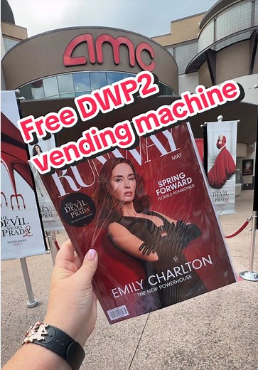 Devil Wears Prada Vending Machine at Disney Springs