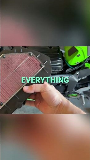 Upgrade Your Motorcycle: DIY Air Filter Swap! #shorts