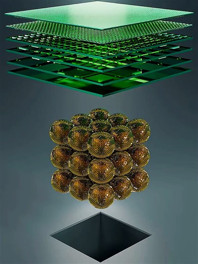 The realistic Minecraft Simulation in Blender #satisfying #minecraft #3d #fyp #foryoupage