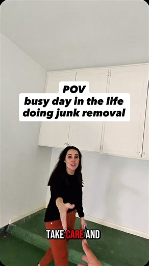 Houston Junk Removal | Eco-Friendly on Instagram: "POV day in the life doing junk removal #pov #reels #junkremoval"