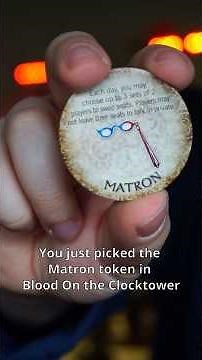 How to play the Matron in Blood On The Clocktower