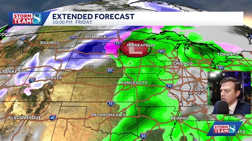 Join us for a live conversation with Storm Team 8 Meteorologist Jon Rivas. We will cover the 8 day forecast and answer any questions. Clouds are back overhead and we are even starting to see some light drizzle form over parts of the state. Today will stay cloudy through the afternoon with the light drizzle chances favoring the morning hours. We still could see some spotty light rain for the afternoon, but we will start to dry out as we warm into the 40s again. Lingering light rain chances will c