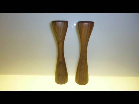 Wood Turning Projects Turning Candlesticks On The Lathe