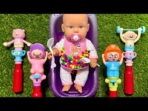 Baby Alive Feeding Play - Set | Unboxing Baby Alive Cake & Ice Cream, Changing Diaper Toys | ASMR