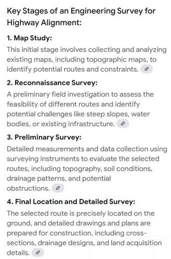engineering survey for highway alignment